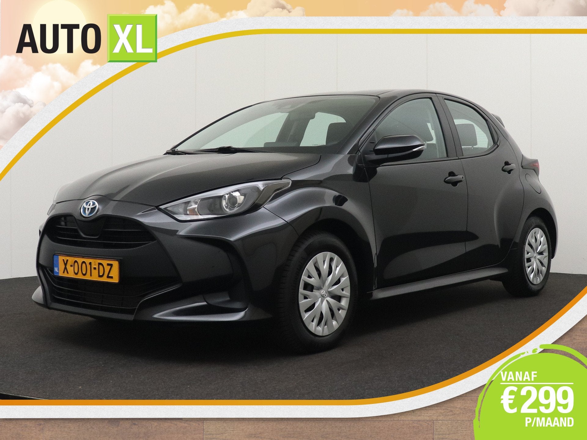 Toyota Yaris 1.5 Hybrid Aut. Business Navigatie Camera Carpl, Dealer onderhouden, Gebruikt, 450 kg, Bedrijf