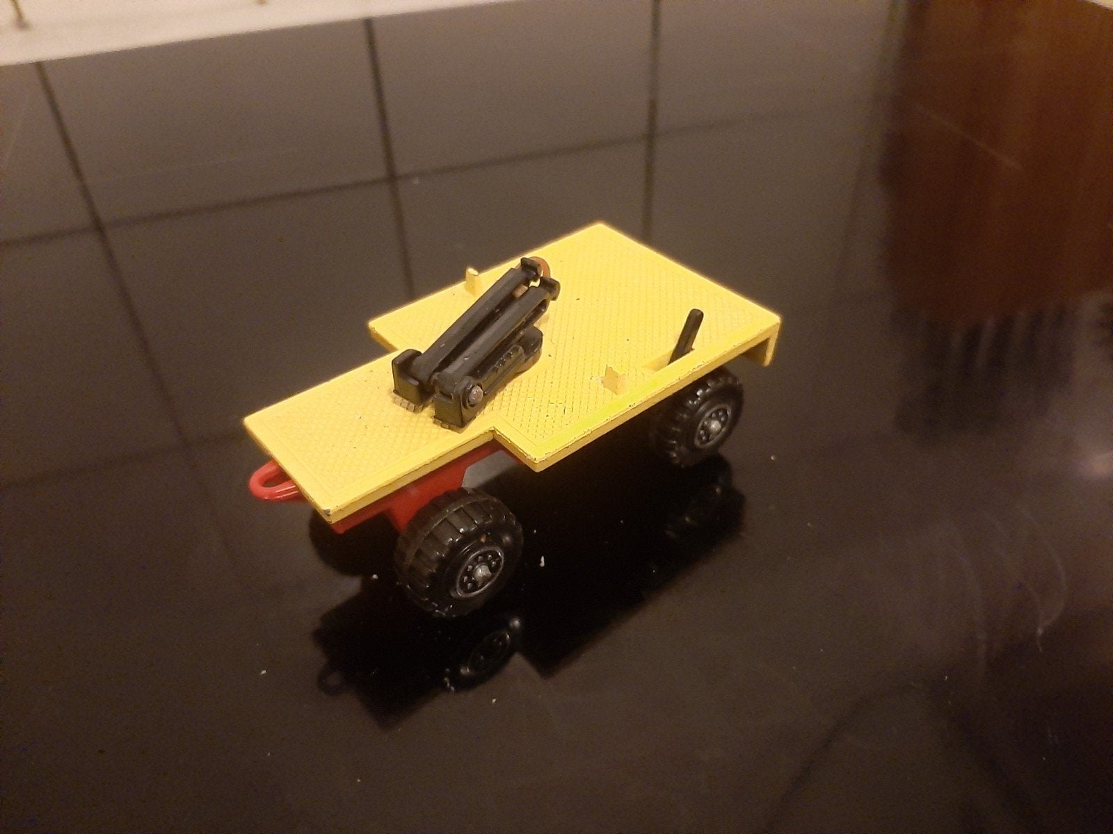 Matchbox aanhanger 1981, Verzenden, Gebruikt, Overige typen, Matchbox
