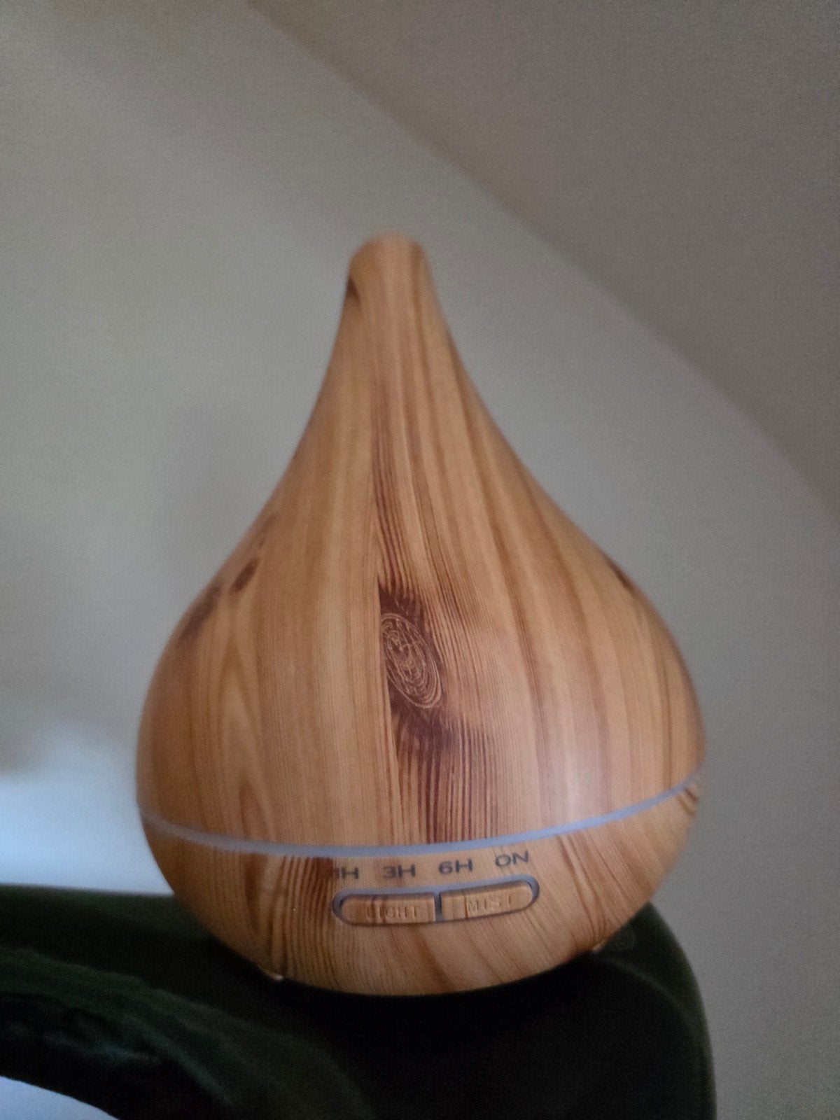 Geurwolkje Aroma Diffuser Houtlook, Ophalen, Kunststof, Zo goed als nieuw, Modern