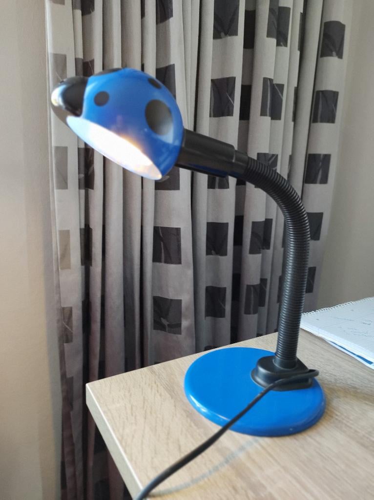 Bureaulamp, Gebruikt, Memphis Milano, Ophalen of Verzenden, Metaal