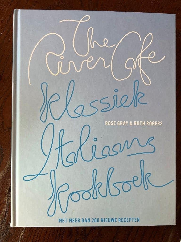 The River Cafe Klassiek Italiaans kookboek Rose Gray & Ruth, Boeken, Italië, Verzenden, Tapas, Hapjes en Dim Sum, Zo goed als nieuw
