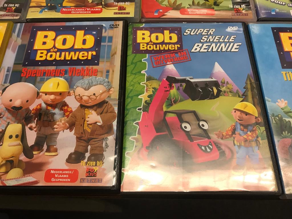 Te koop nog 17 DVD's van Bob de Bouwer zie actuele lijst, Gebruikt, Alle leeftijden, Ophalen of Verzenden, Tv fictie