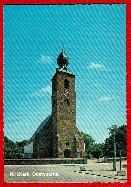 Oostvoorne (Z.H.) - N.H. Kerk ( 2 ) - Ong., Ophalen of Verzenden, 1960 tot 1980, Ongelopen, Zuid-Holland