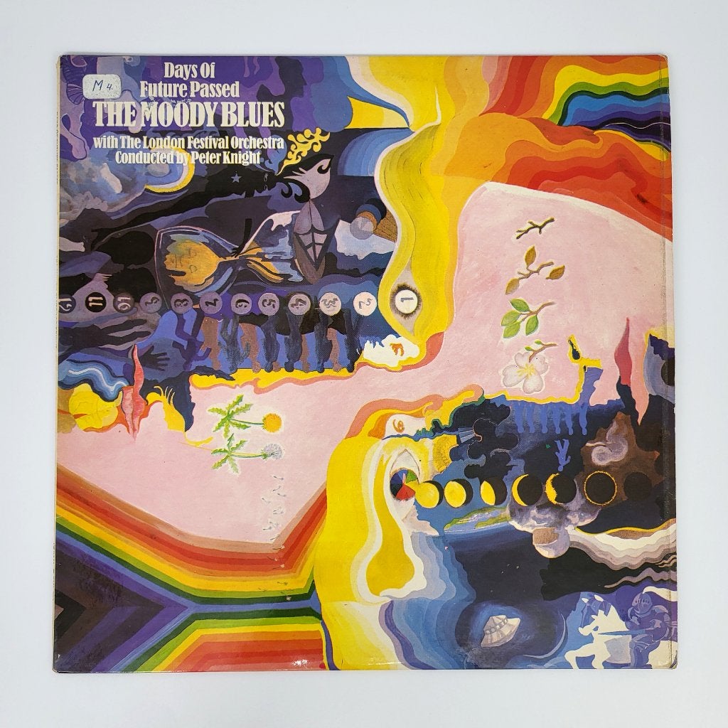 The Moody Blues - Days of Future Passed - LP Deram UK '69, Ophalen of Verzenden, Gebruikt, 12 inch, Overige genres
