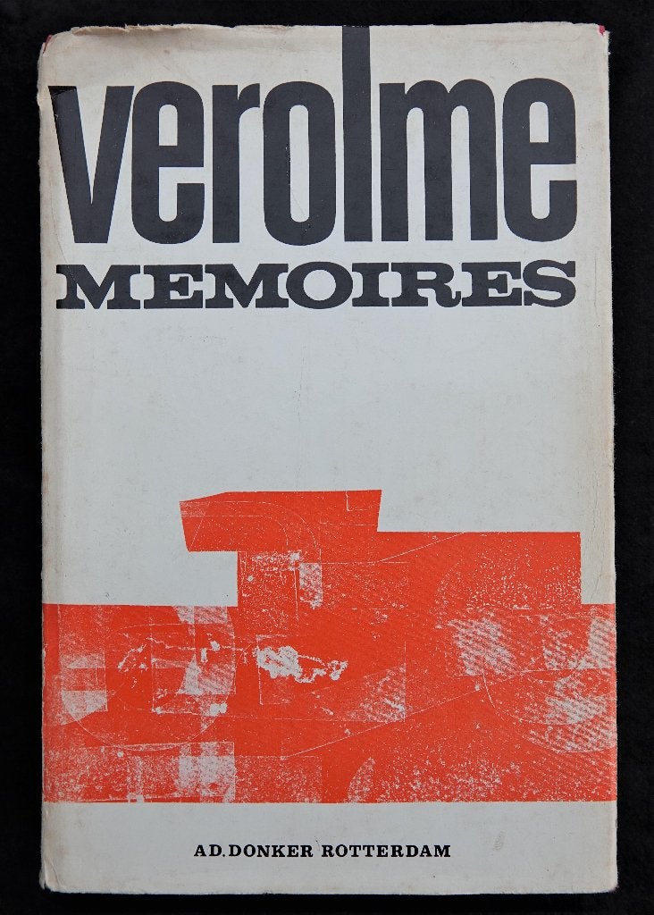 Verolme Memoires, Ad Donker, 1971, Overige, Ad Donker, Ophalen of Verzenden, Zo goed als nieuw