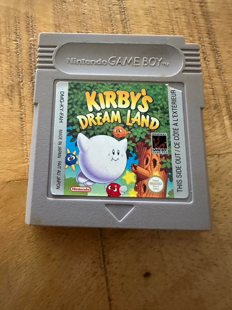 Kirby's Dream Land - Nintendo Game Boy (DMG-KY-FAH), Ophalen, Gebruikt, 1 speler, Vanaf 3 jaar