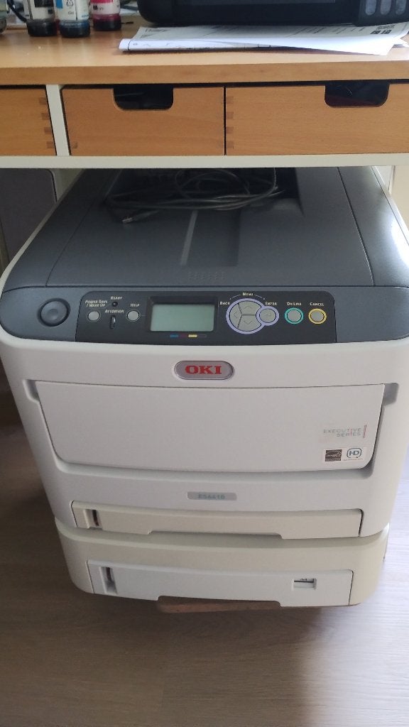 Oki ES 6410, Computers en Software, Printers, Ophalen, Gebruikt, Printer, Kleur printen