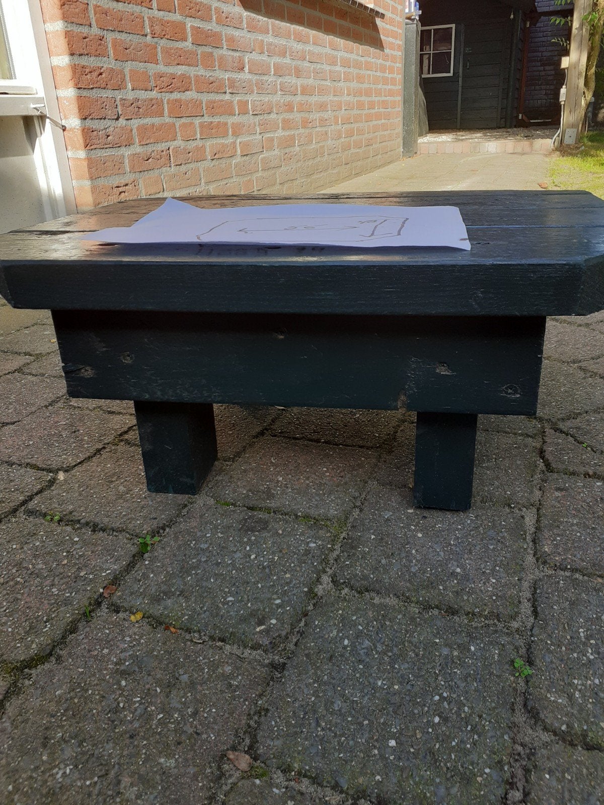 regentonverhoger, 150 liter of meer, Ophalen, Zo goed als nieuw, Hout