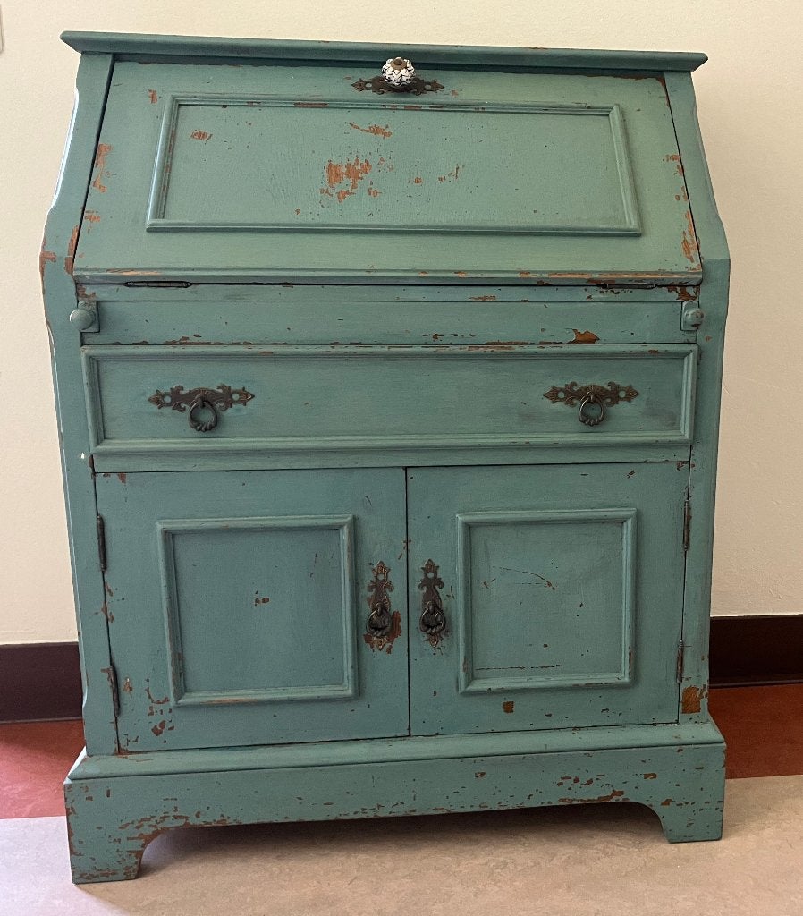 Klepsecretaire / kastje vintage, Ophalen, Gebruikt