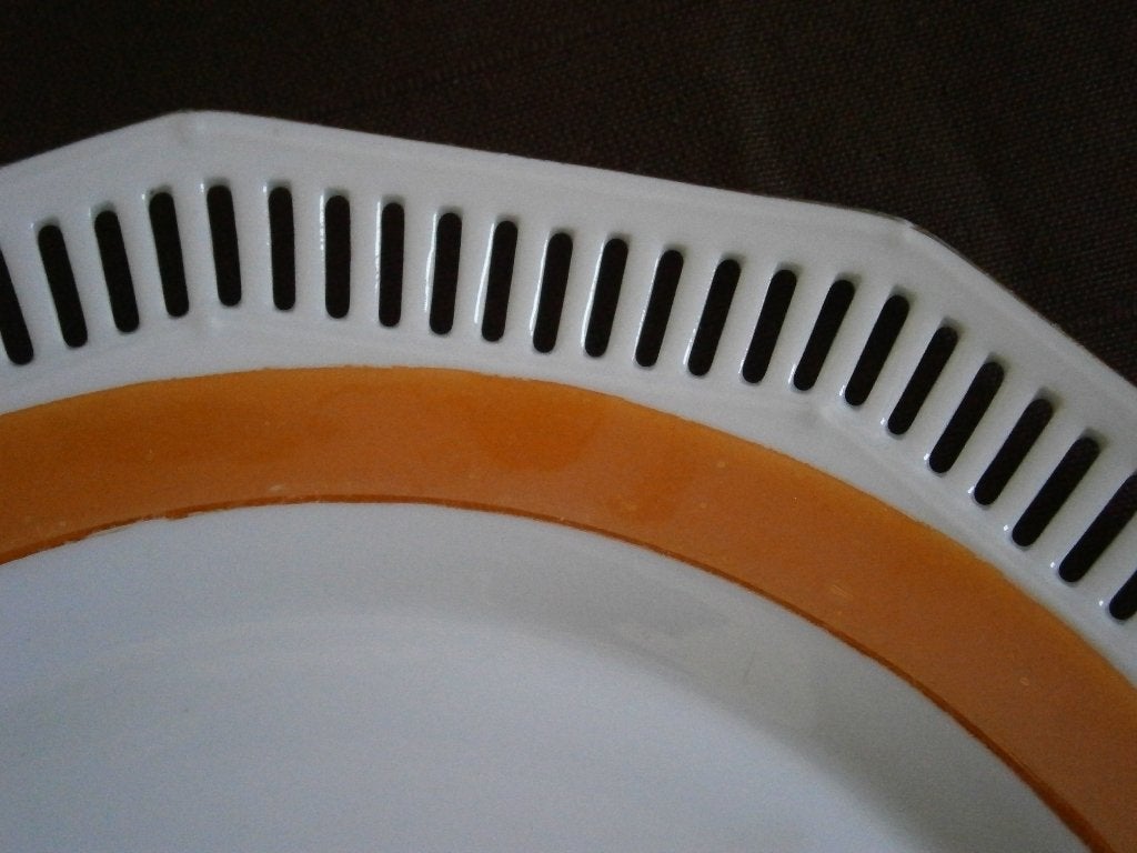 Fruittest met onderschotel, Antiek en Kunst, Ophalen of Verzenden