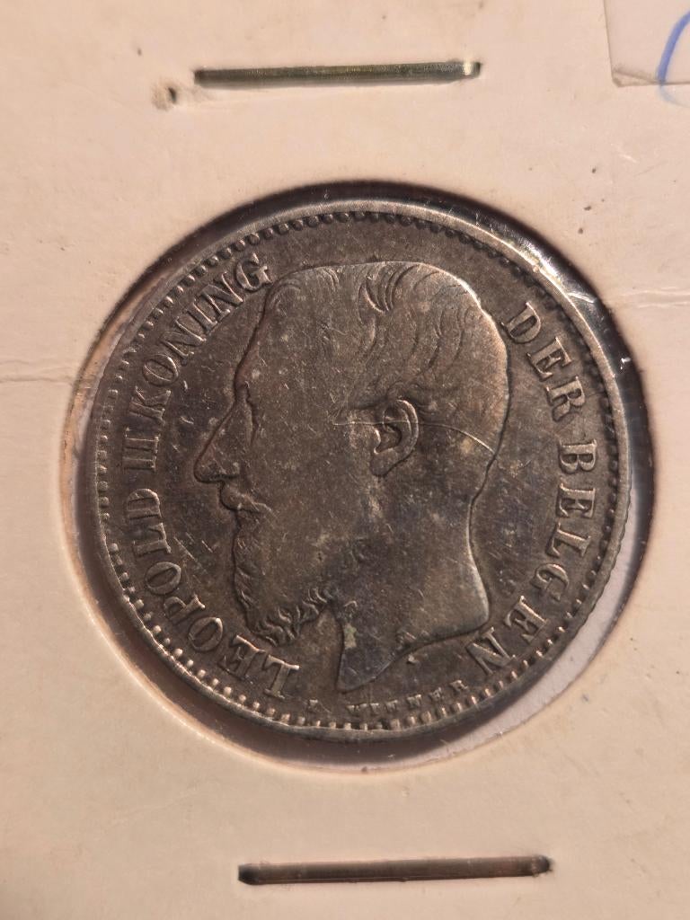 1 frank, Ophalen of Verzenden, Frankrijk, Losse munt, Zilver