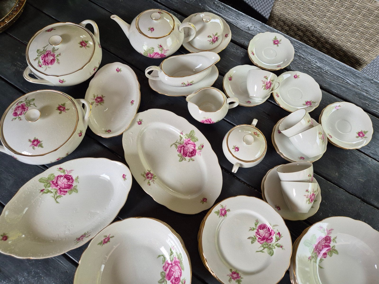 Servies, Ophalen