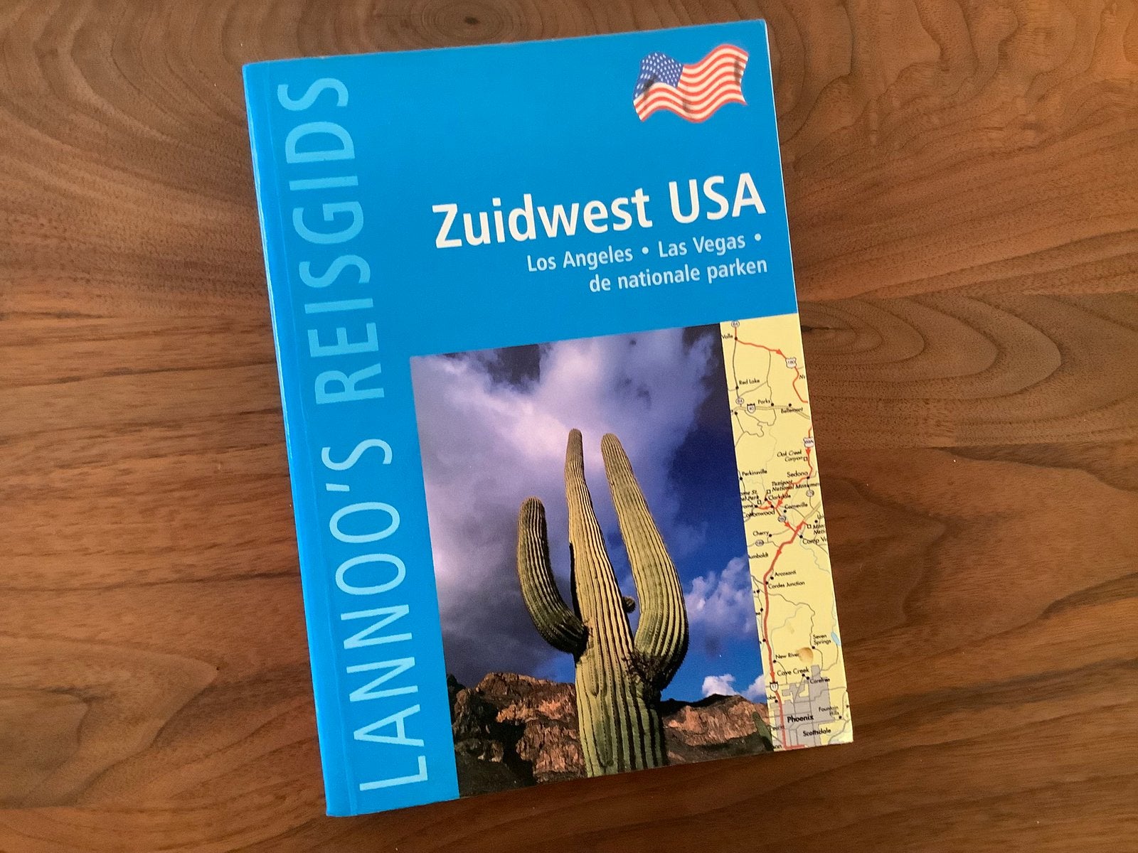 ZuidWest USA 320pg Lannoo reisgids routegids tips kaarten, Boeken, Ophalen of Verzenden