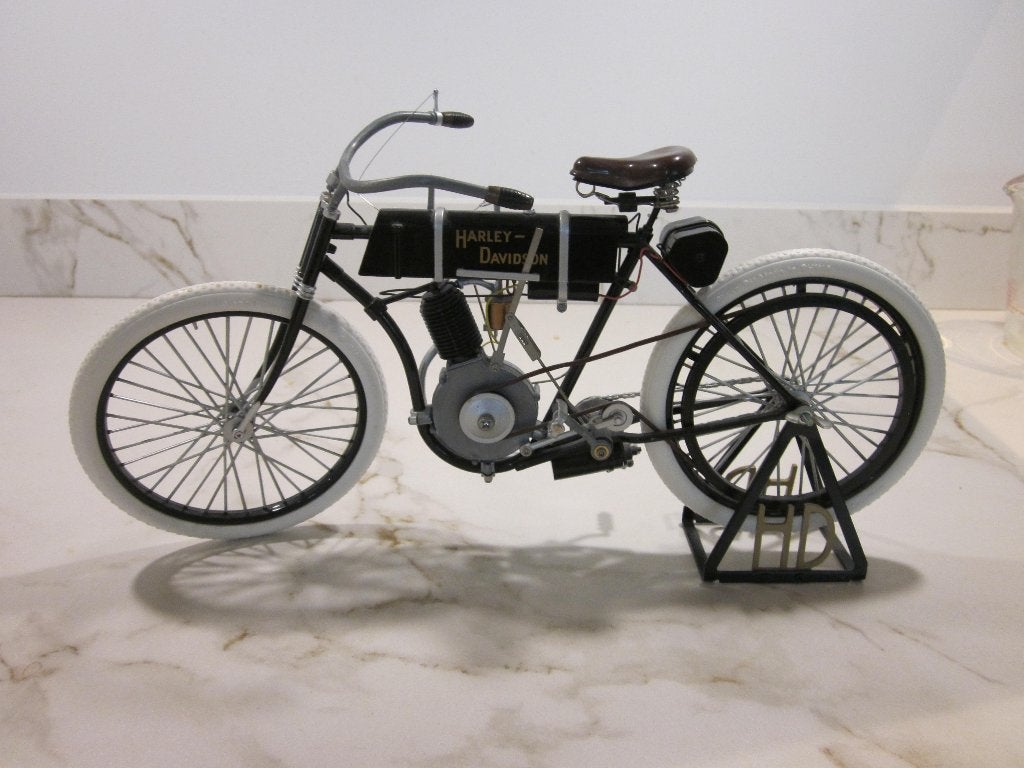 Harley Davidson model 1:6 1903/4, Ophalen, Groter dan 1:32, Auto, Overige merken