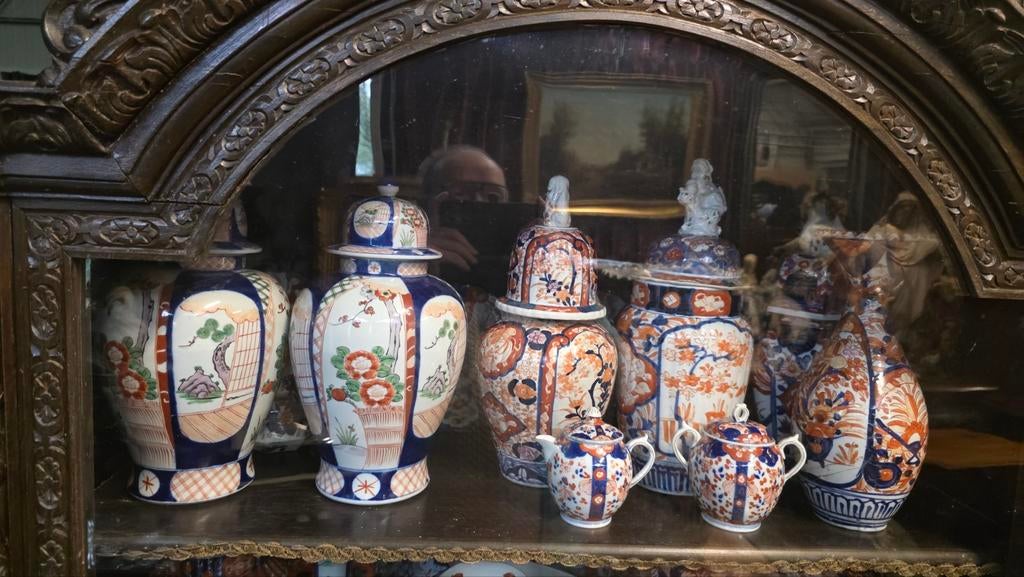 Grote collectie antiek Japans Imari porselein, Ophalen