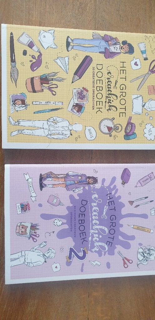Creachick doeboek 1 en 2, Nieuw, Ophalen of Verzenden, Tekenen en Schilderen, Geschikt voor kinderen