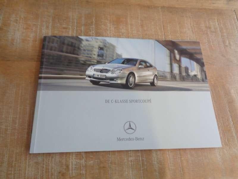 Mercedes C-Klasse Sport Coupe W-203 - Brochure Boek NL, Verzenden, Gelezen, Mercedes