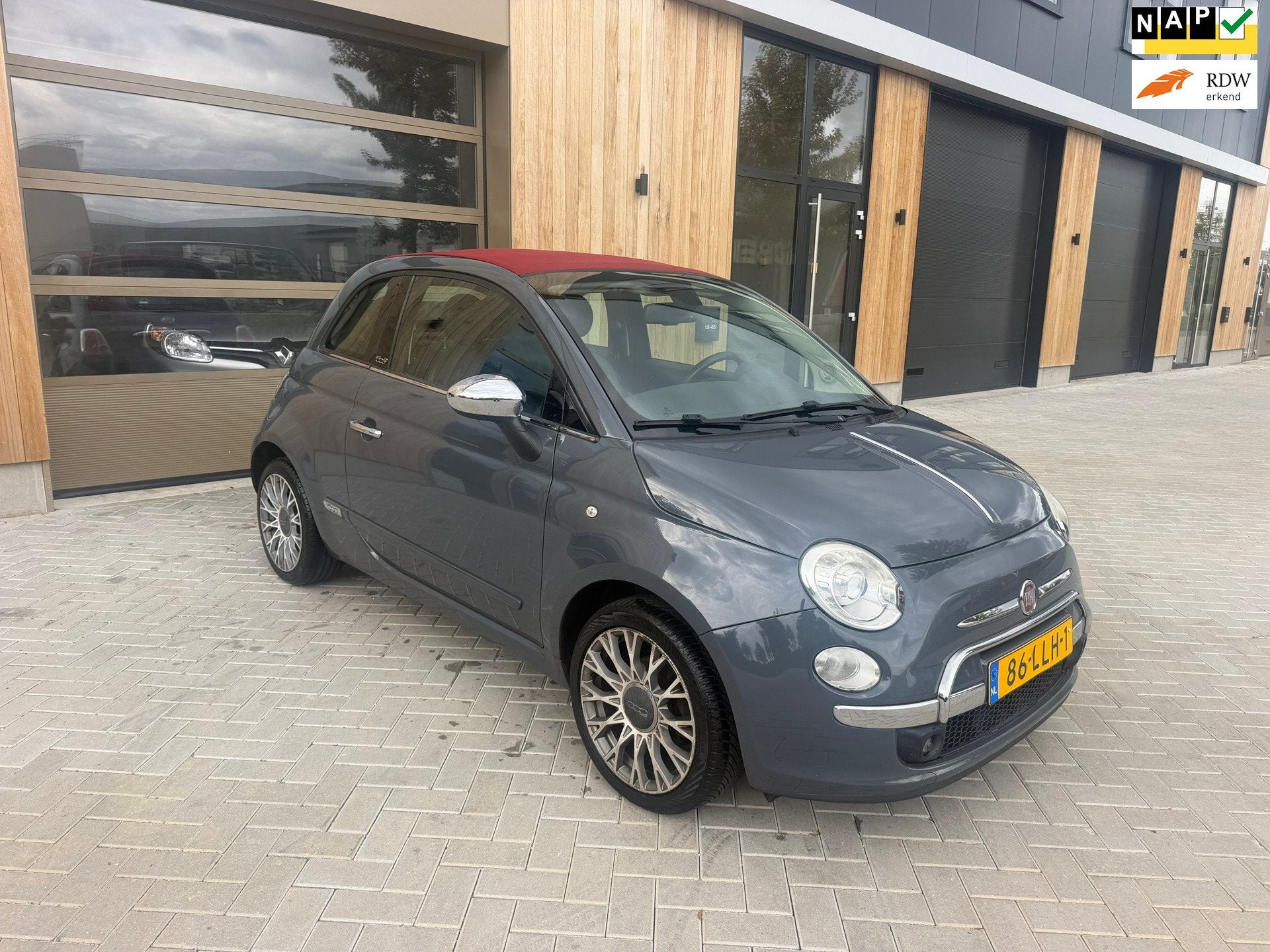 Fiat 500 C 1.2 Rock 3DRS|Cabrio|AUTOMAAT|Clima|Xenon|Nieuwe, Auto's, Euro 5, Gebruikt, 4 cilinders, Cabriolet