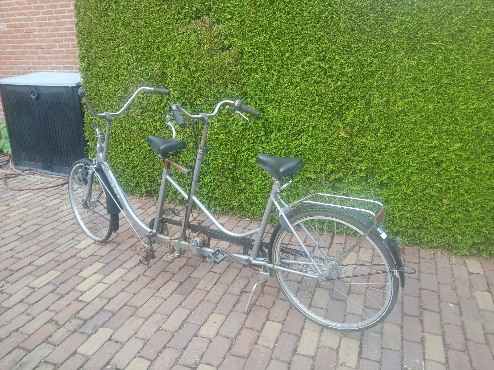 J-D Duo Tandemfiets -opknapper, Fietsen en Brommers, Fietsen | Tandems, Gebruikt, 51 tot 55 cm, J-D Duo, Ophalen