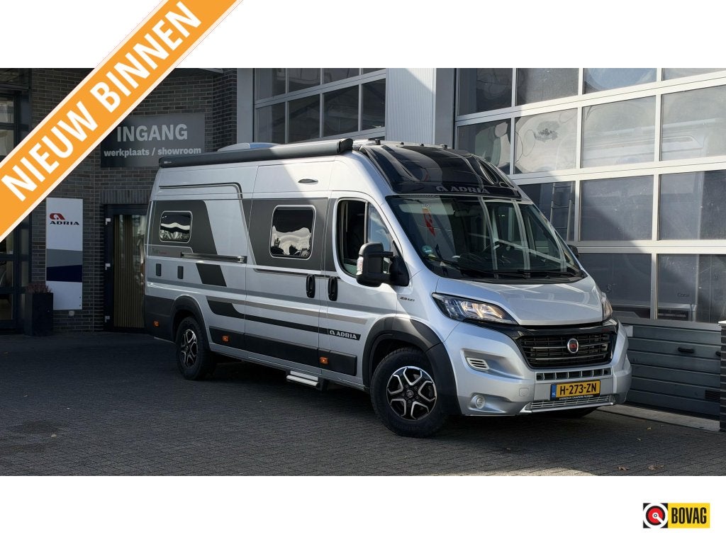 Adria Twin Supreme 640 SLB ENKELE BEDDEN AUTOMAAT, Automaat, Buscamper of Camperbus, Fiat, Tot en met 2