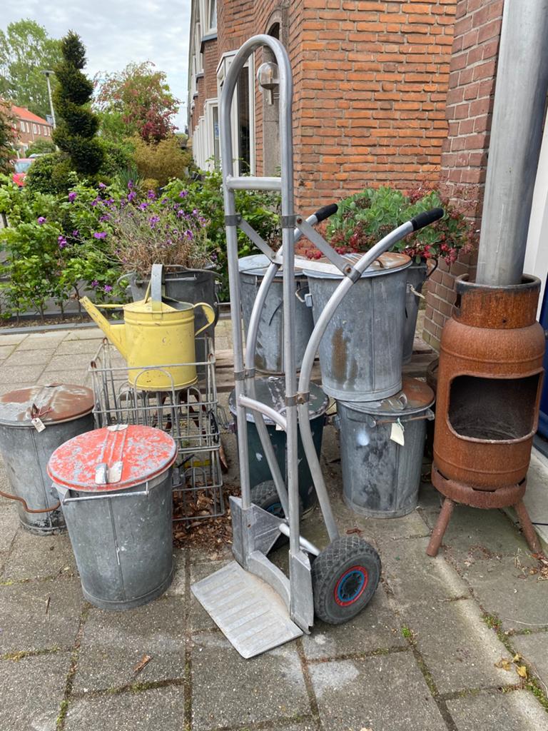 Aluminium steekkar., Ophalen, Gebruikt, 100 liter of meer, Nvt