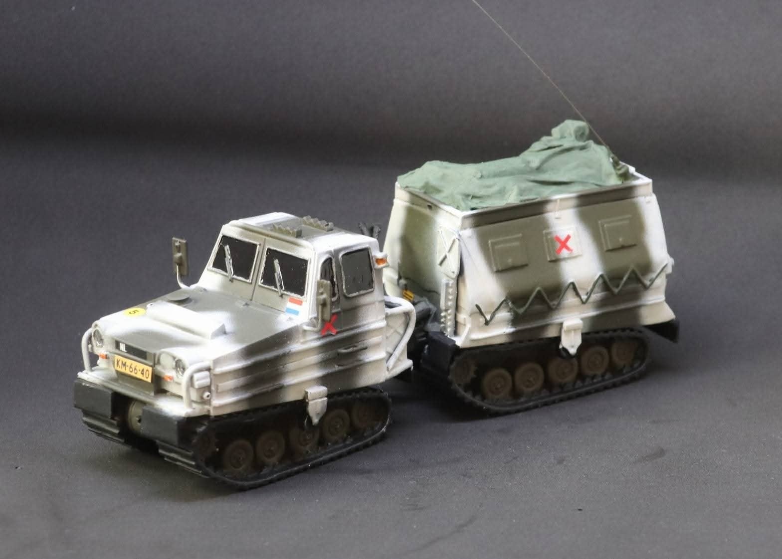 Bandvagn 202 BV202 kit Nederlandse Leger Mariniers 1/50, Ophalen of Verzenden, Gebruikt, Overige typen, Overige merken