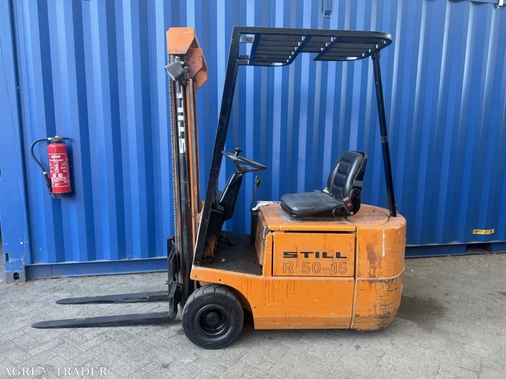 Still 1500KG elektrisch Doorkijkmast + Oplader, Zakelijke goederen, Info@vanbeurdenheftrucks.nl, Still, Heftruck, Ophalen of Verzenden
