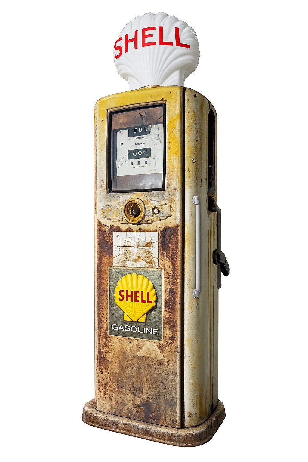 Smithway Shell benzinepomp USA - origineel, Verzamelen, Automaten | Overige, Ophalen, Zo goed als nieuw
