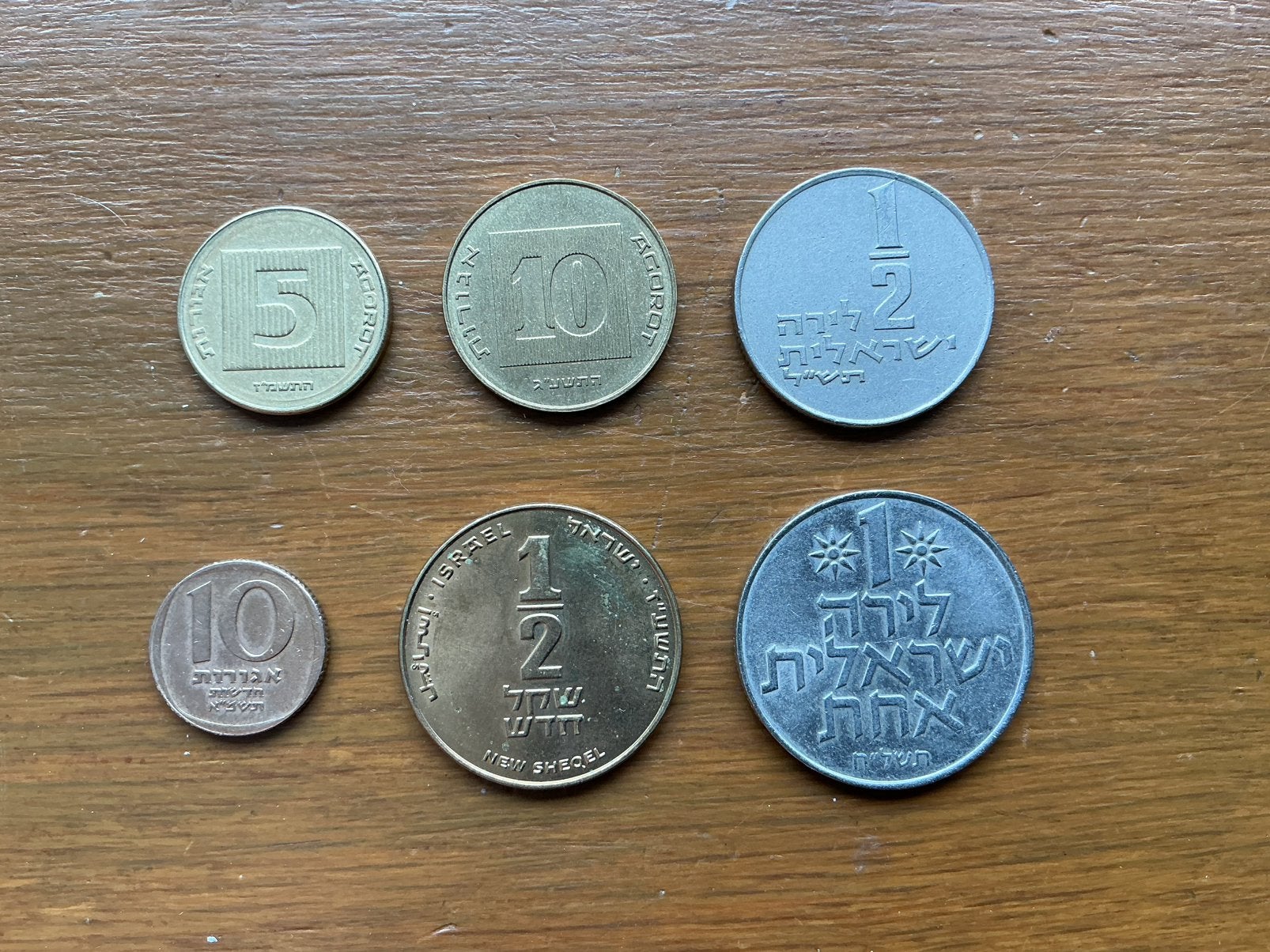 Lotje munten Israël, Ophalen of Verzenden, Midden-Oosten