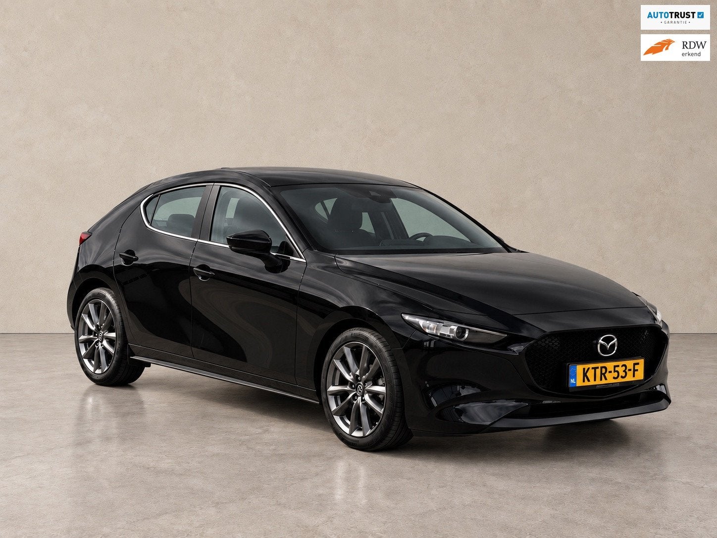 Mazda 3 2.0 e-SkyActiv-G M Hybrid 122 Luxury+LeukeOpties+Car, Auto's, Voorwielaandrijving, Stof, Gebruikt, 4 cilinders