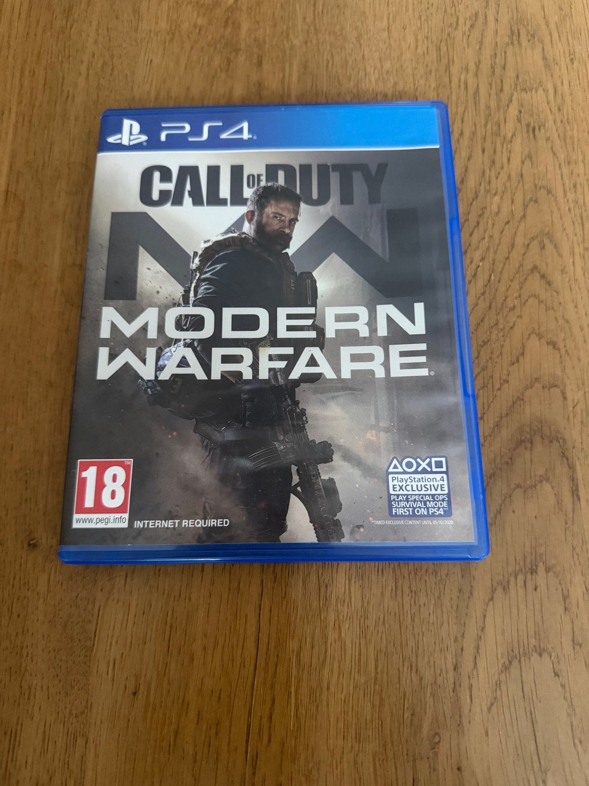 Call of Duty Modern Warfare PS4 - Zo goed als nieuw, Online, Vanaf 18 jaar, Shooter, Ophalen of Verzenden
