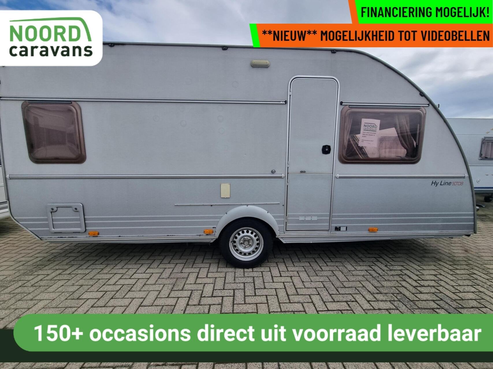Kip HY LINE 50 HYB LEVELSYSTEEM + VOORTENT + VLOERVERWARMING, Caravans en Kamperen, Rondzit, Bedrijf, 6 tot 7 meter, 1250 - 1500 kg