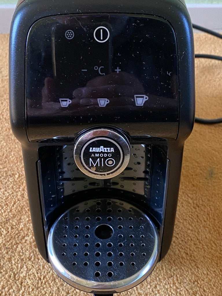 Lavazza Koffiemachine, Koffiepads en cups, Gebruikt, Espresso apparaat, Ophalen of Verzenden