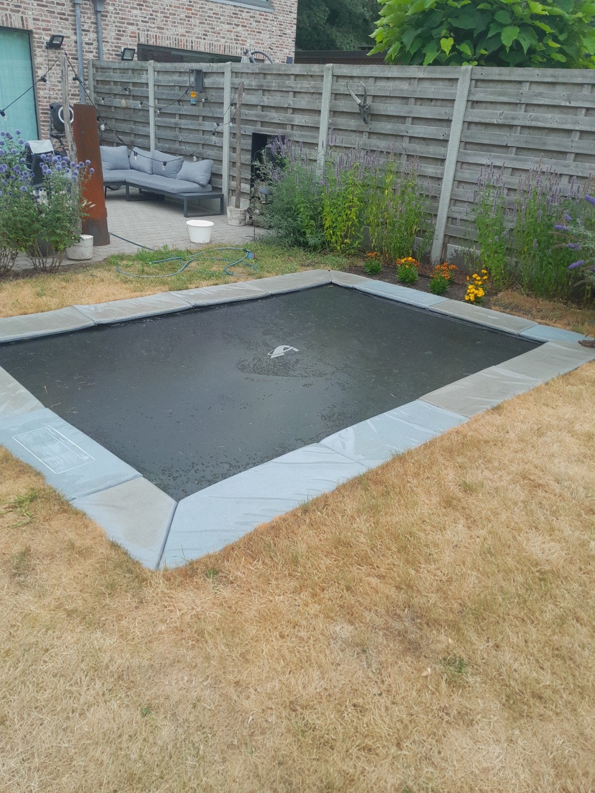 Akrobat Primus Rechthoekige Trampoline (305-430cm), Ophalen, Gebruikt