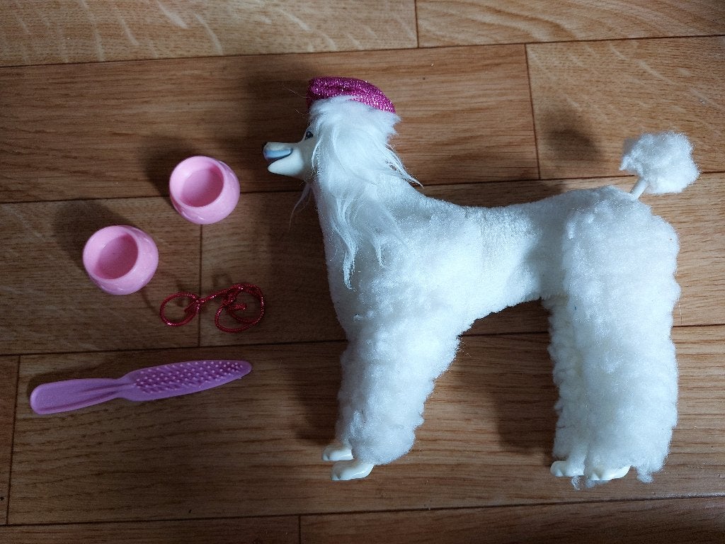 Barbie's poedel Prince - vintage, Ophalen of Verzenden, Gebruikt, Overige typen
