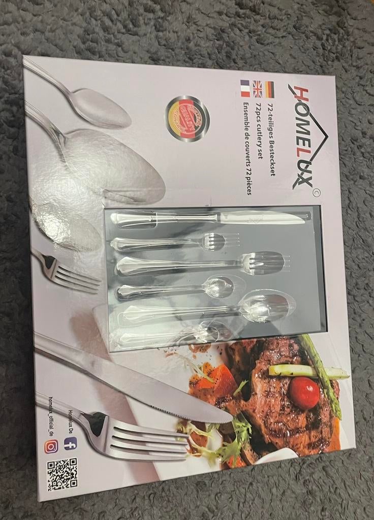 Bestekset, Ophalen of Verzenden, Nieuw, Rvs of Chroom, Bestekset