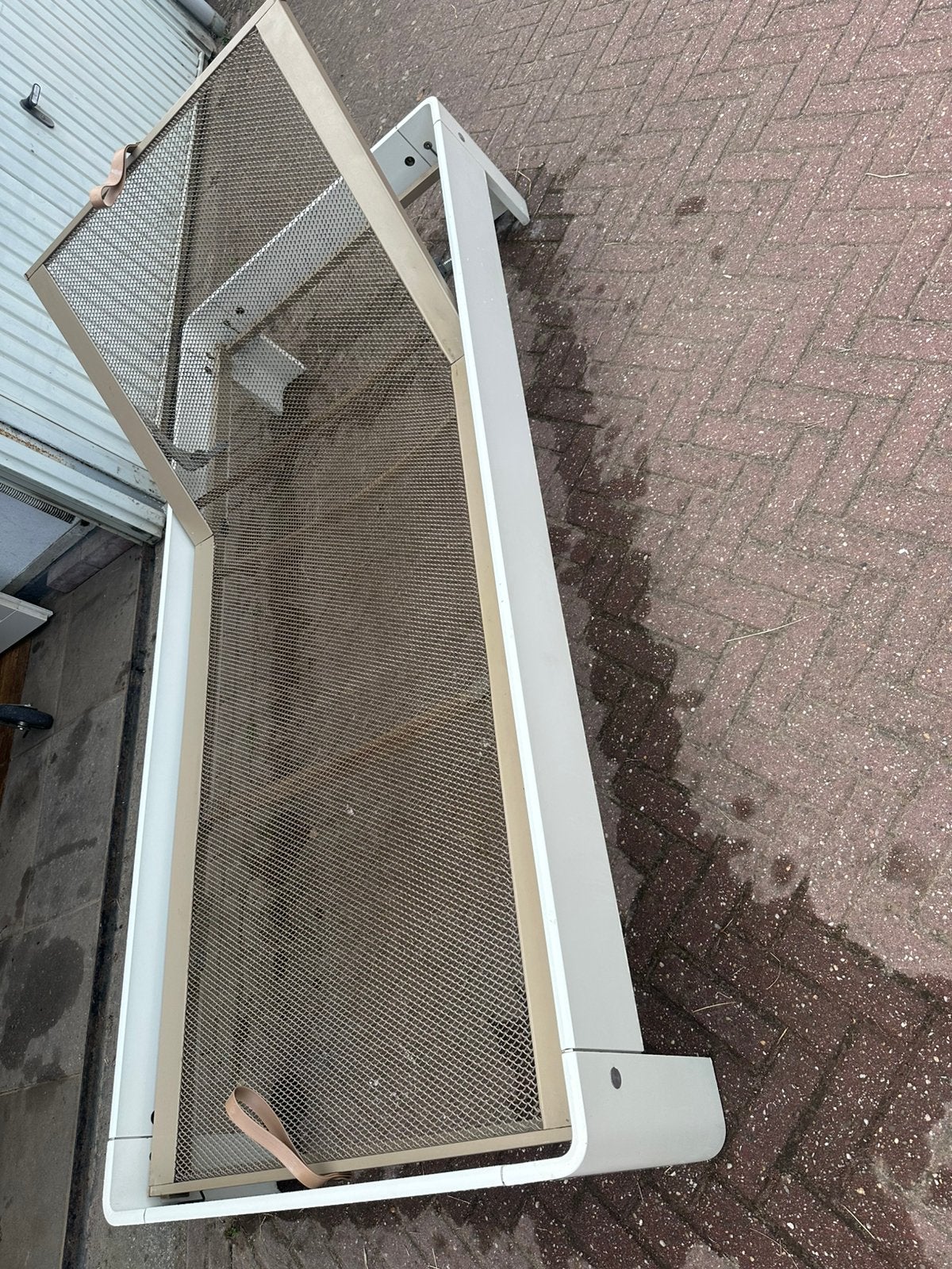 Auping bed 1 persoons, Tweepersoons, Ophalen of Verzenden, Hout, Verstelbaar
