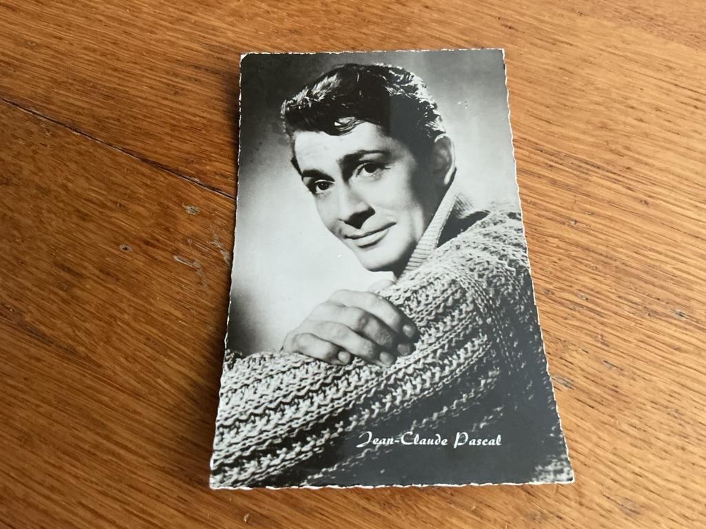 A179 Jean-Claude Pascal, Ophalen of Verzenden, Zo goed als nieuw, Foto of Kaart