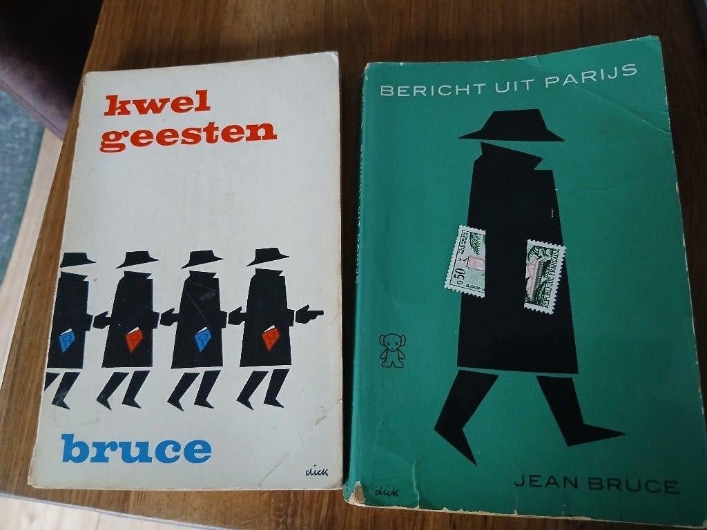 JEAN BRUCE Oss 117 boeken 5x, Boeken, Detectives, Ophalen of Verzenden, Gelezen