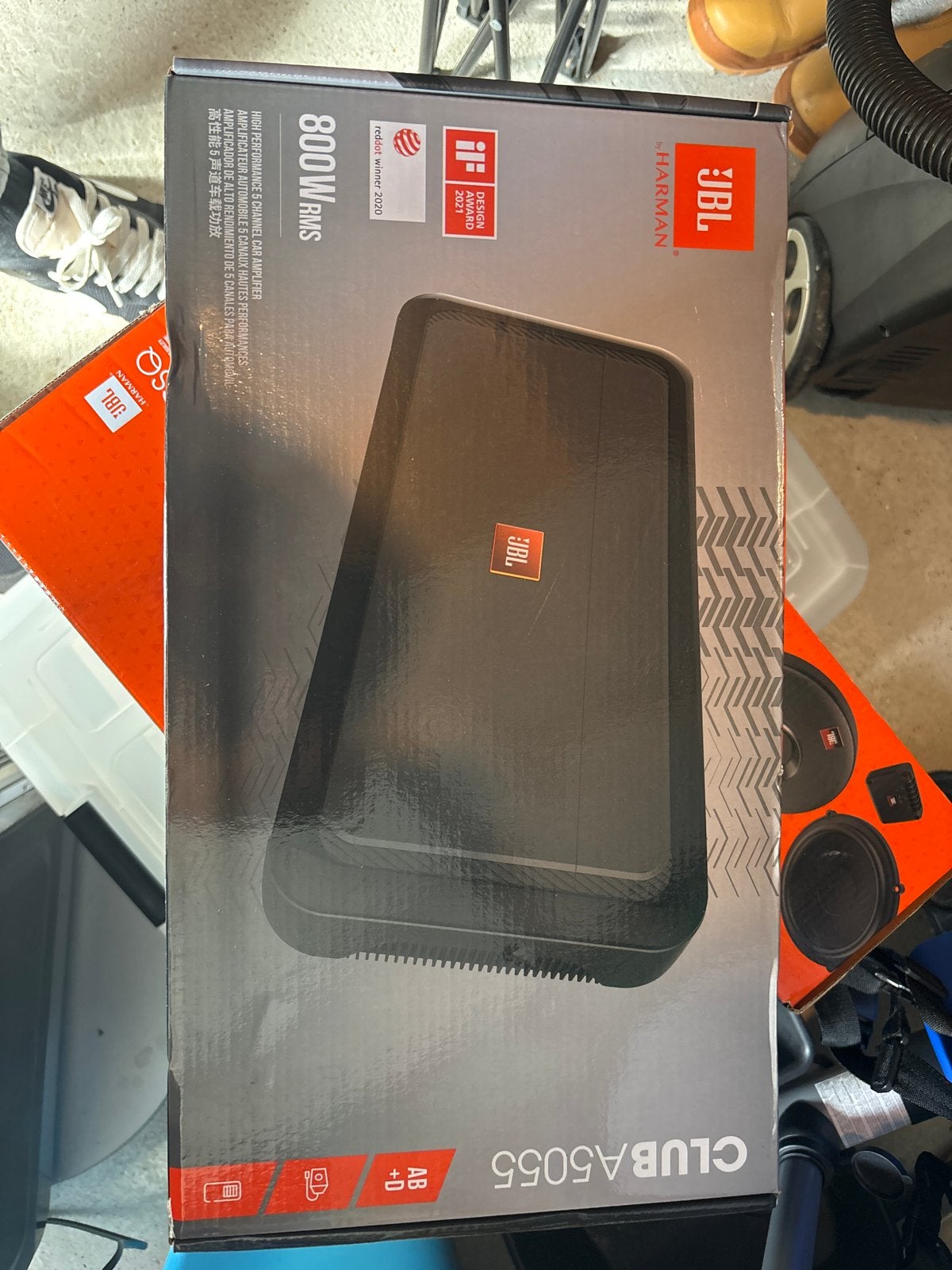 JBL Club A5055 5-kanaals auto versterker 800W RMS, Auto diversen, Ophalen, Nieuw