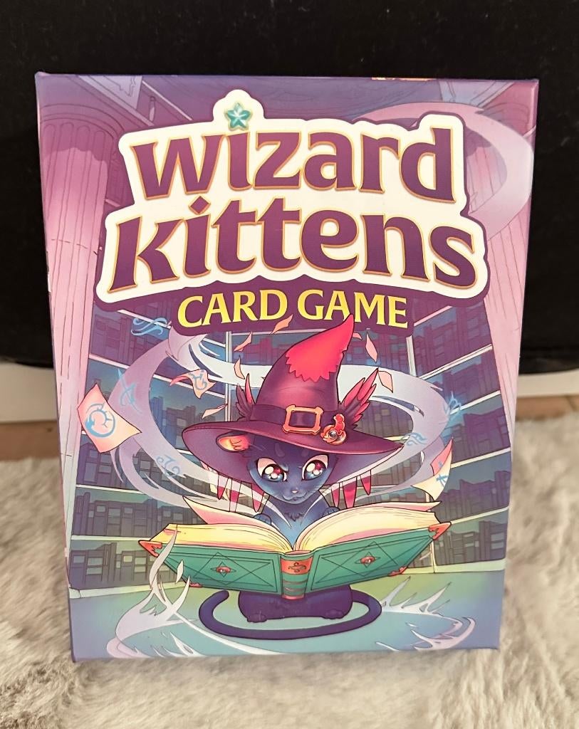 Wizard Kittens kaartspel (Kickstarter editie), Een of twee spelers, Ophalen of Verzenden, Zo goed als nieuw