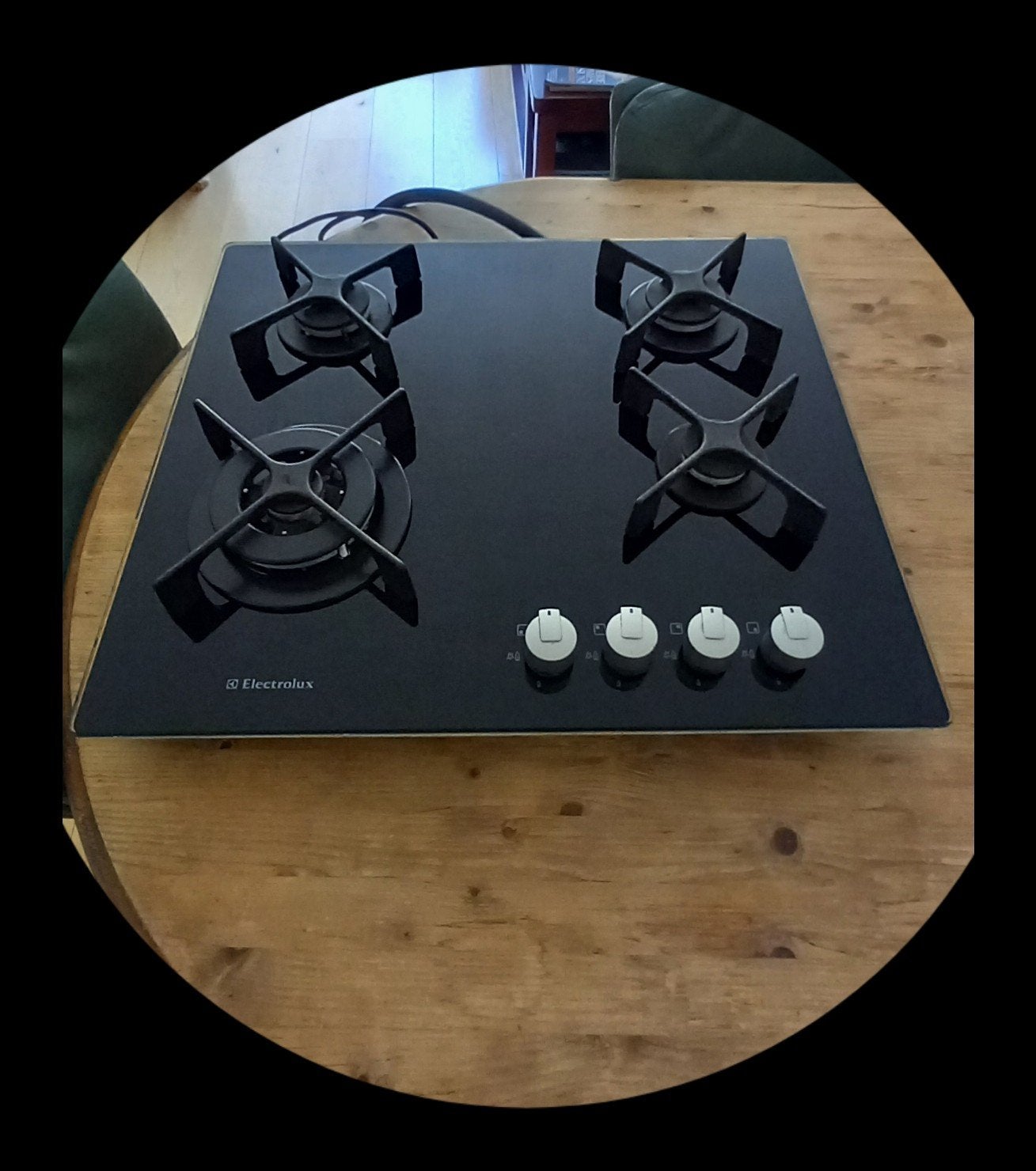 Electrolux gasfornuis met 4 pitten - Zo goed als nieuw, Ophalen, Minder dan 85 cm, 60 cm of meer, 4 kookzones