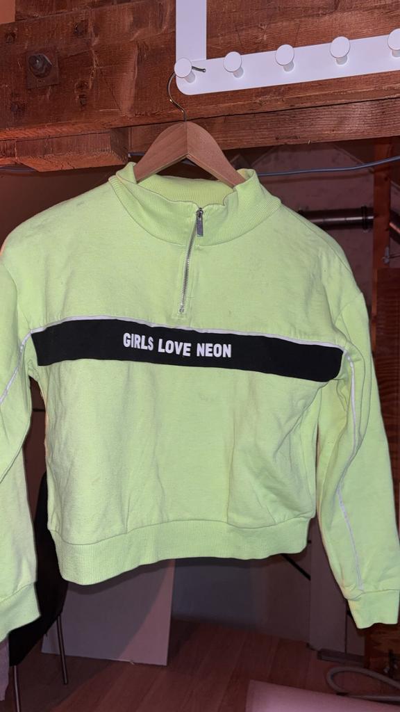 Neon trui, Ophalen of Verzenden, Gebruikt, Meisje, Trui of Vest