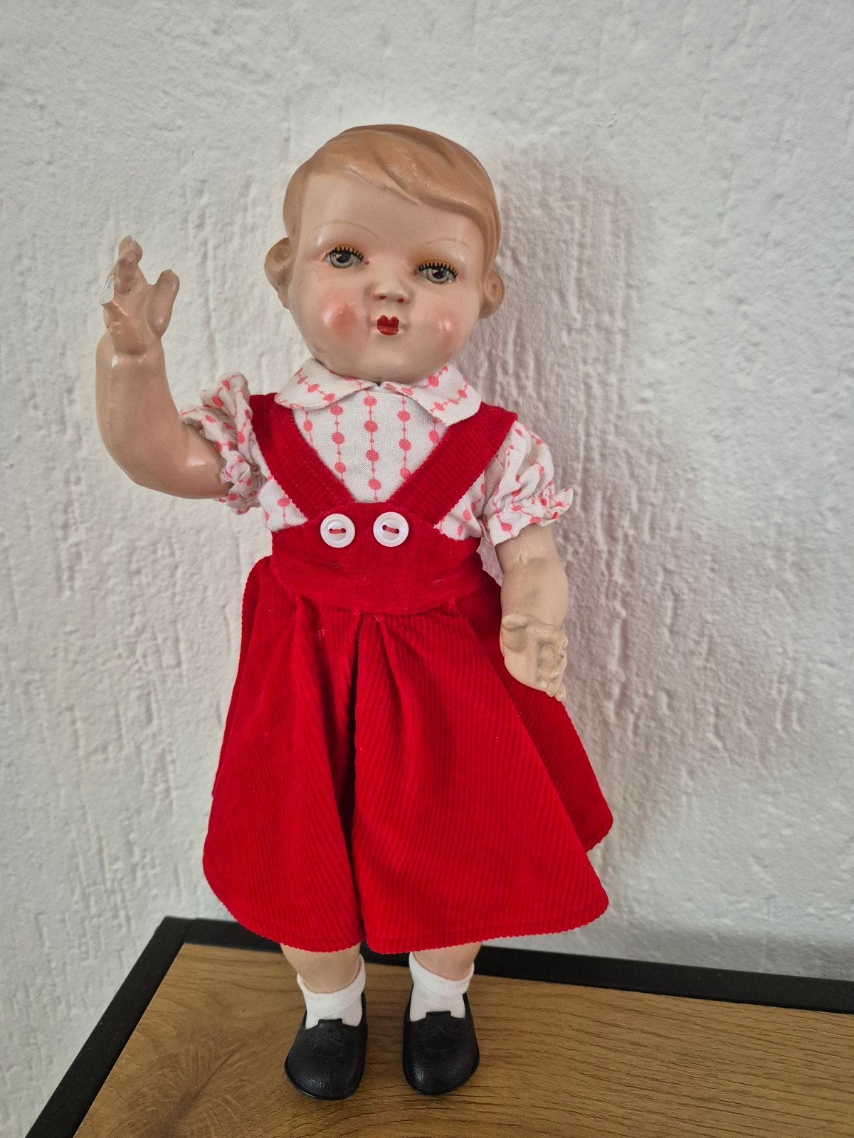 Te koop composiet pop, Ophalen