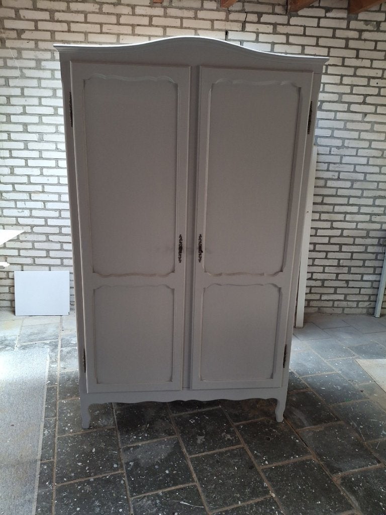 Queen ann kledingkast, Huis en Inrichting, Kasten | Kledingkasten, Ophalen, Met deur(en), 100 tot 150 cm, Eikenhout