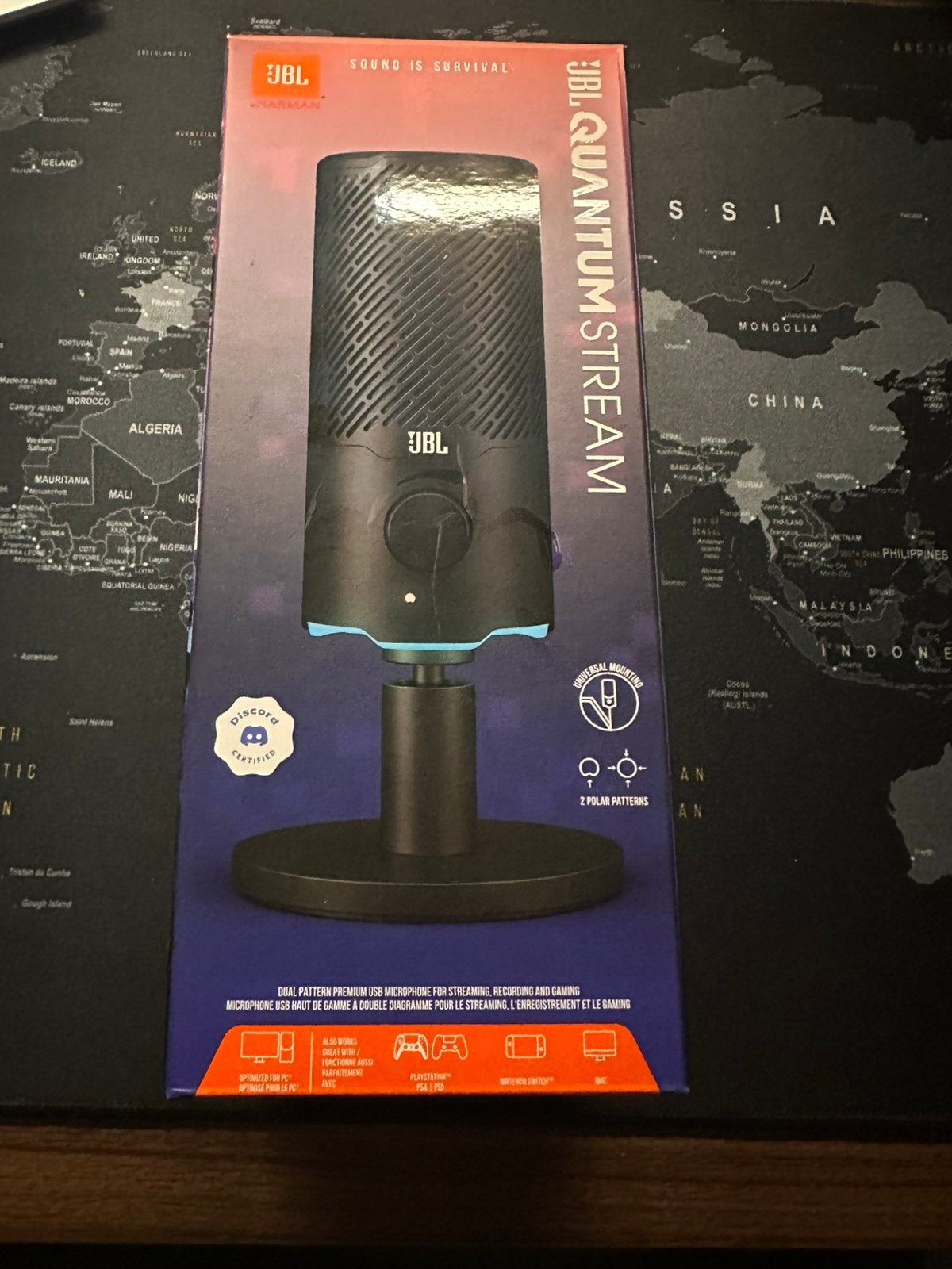 JBL Quantum Stream Studio Microfoon – Zo goed als nieuw, Ophalen of Verzenden, Zo goed als nieuw, Studiomicrofoon