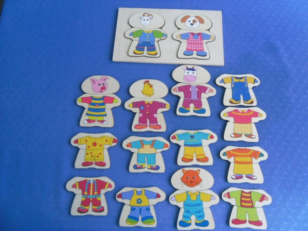 HOUTEN SPELLETJES, Kinderen en Baby's, Speelgoed | Houten speelgoed, Ophalen of Verzenden, Zo goed als nieuw