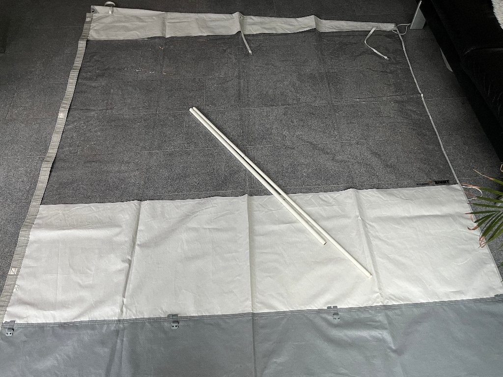 Thule omnistor luifel rainblocker zijwand G2 L 2m50 2.50 m, Ophalen of Verzenden, Gebruikt
