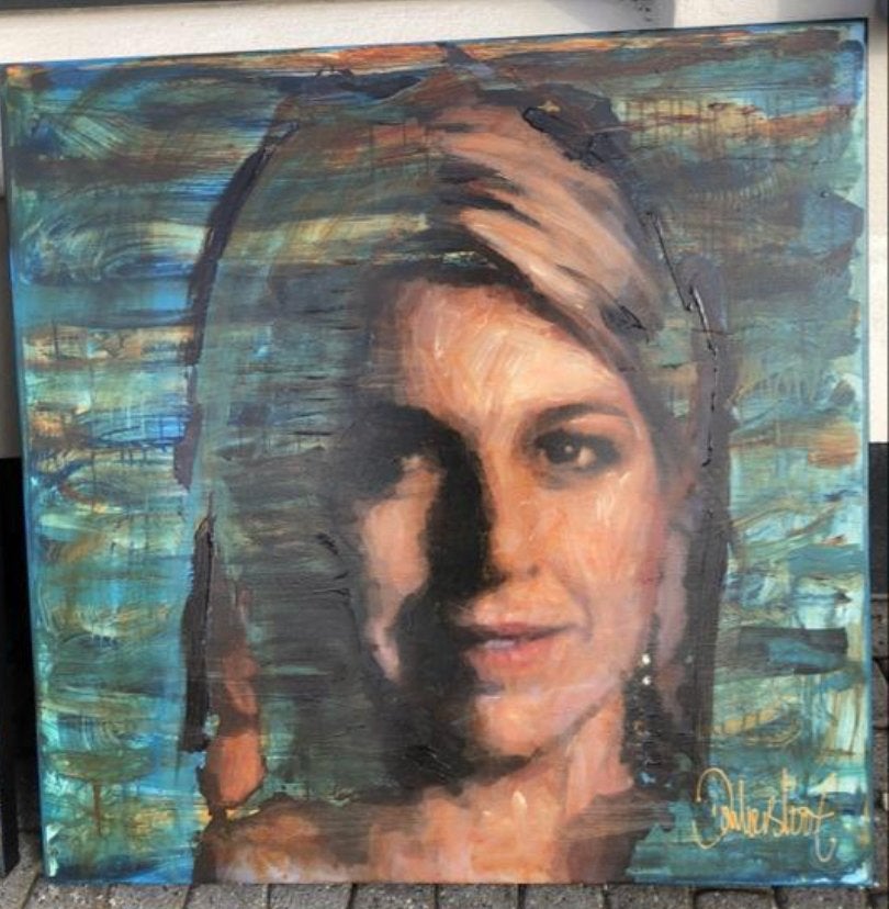 Peter Donkersloot Maxima 110x110 cm, Ophalen