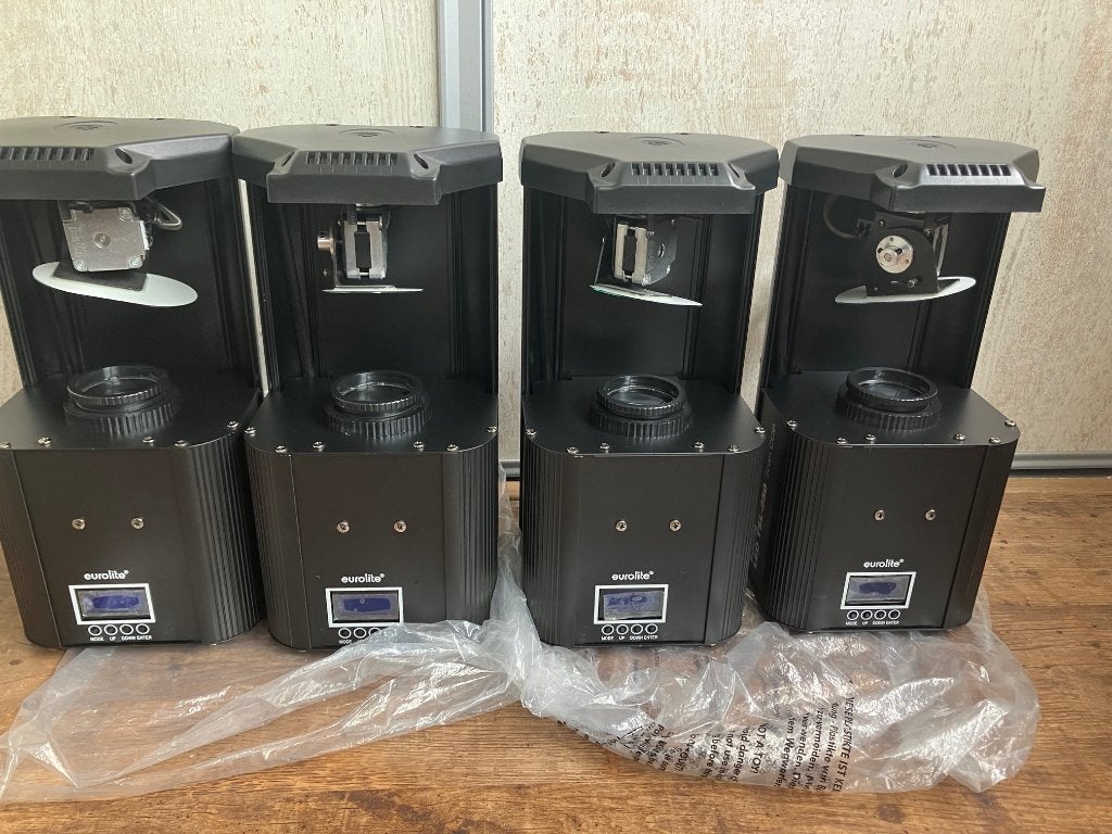 4x Eurolite TSL250 scanner, Ophalen, Zo goed als nieuw, Licht, Geluidgestuurd